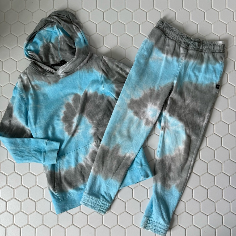 Kids Tie-Dye Hoodie and Joggers Set